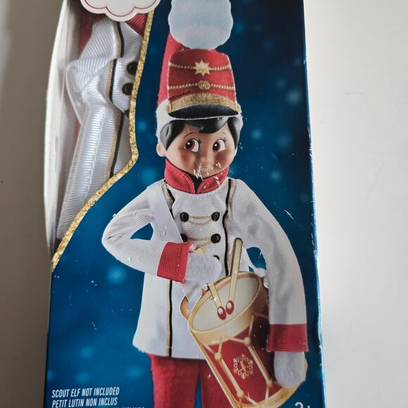Elf on the Shelf Outfit Merry Marcher Christmas Costume Holiday Marching Band - Picture 3 of 6